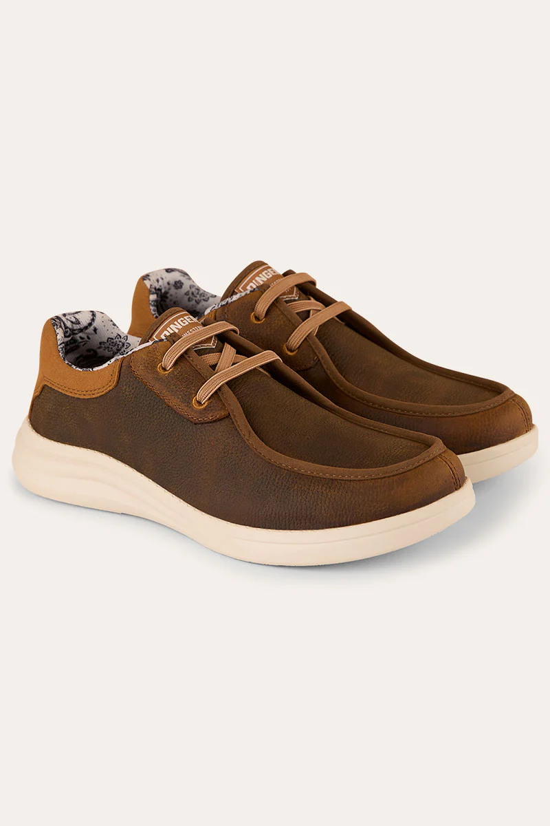 Cruiza Leather Lace-Up