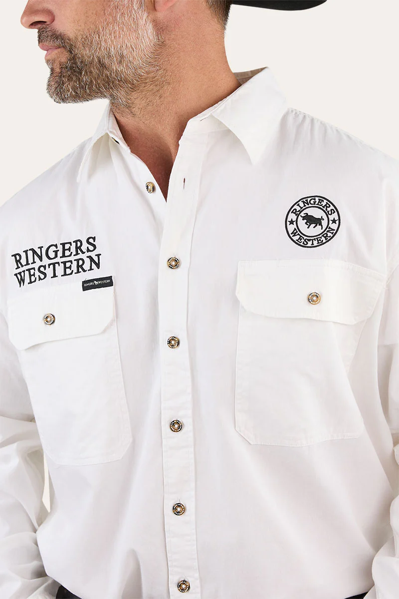 Hawkeye Mens Full Button Work Shirt - Image 78